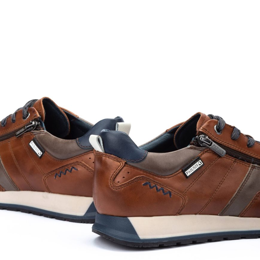 Men's Pikolinos CAMBIL Sneakers Brown | NZ W13A209